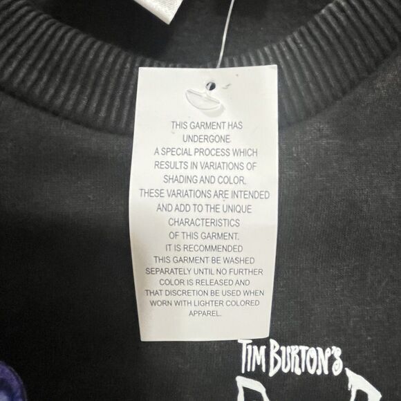 Tim Burton Corpse Bride Pullover Sweatshirt Unisex Size M NWT Living Dead Girl - Picture 3 of 8